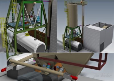 Technický projekt dopravy porobetonové drti. (Koncový uživatel - Xella CZ s.r.o.) 2012