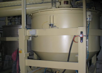 Aparáty pro přípravu sypkých komponet licí věže (pro ELTE Plzeň, Xella CZ s.r.o.) 2007
